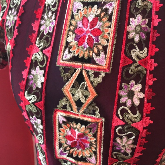 Embroidered Sheer Top - Picture 3 of 3